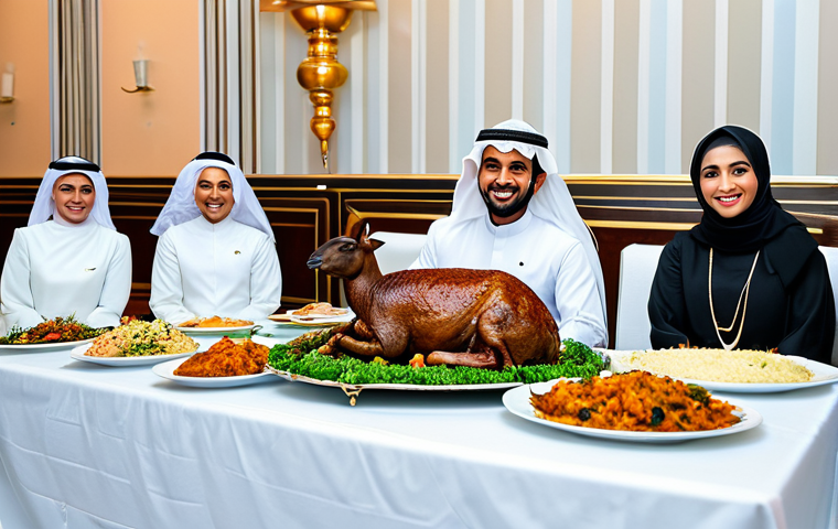 사우디아라비아 결혼문화와 관습 - **Henna Night Celebration:** "A group of Saudi Arabian women celebrating Henna Night, intricate henn...